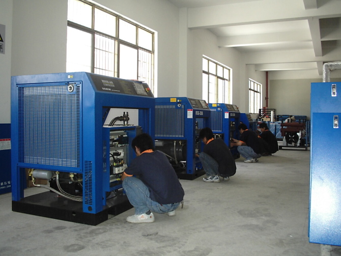 Common fault treatment method of air compressor