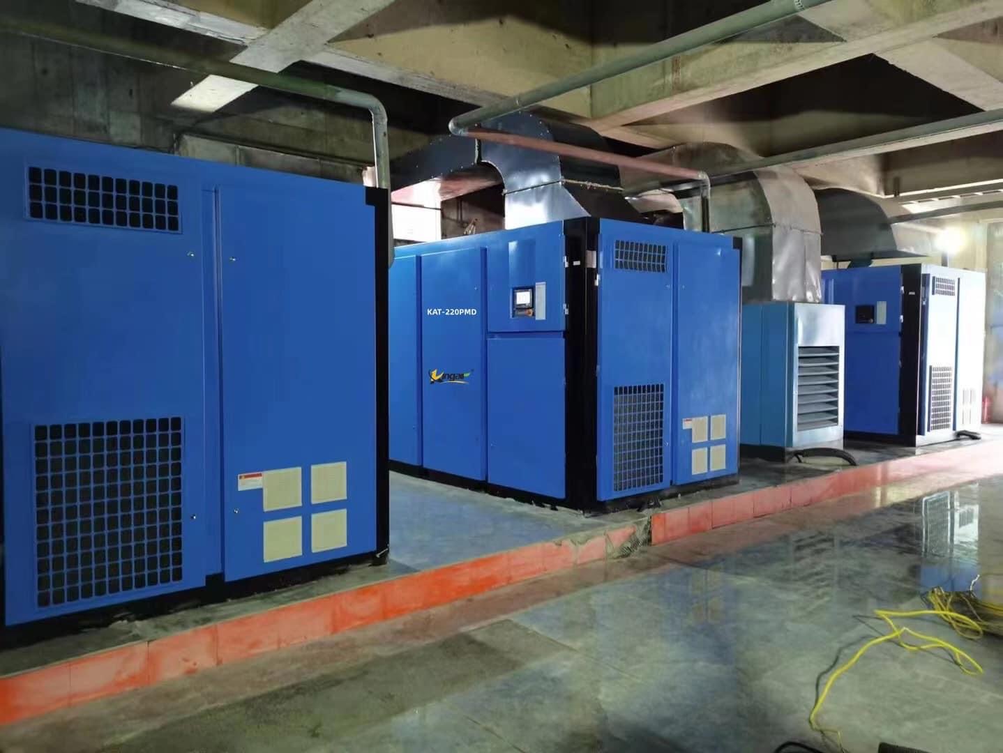 Working principle of air compressor
