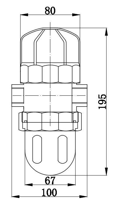 Automatic drain valve PB-68 Visual window portable wireless