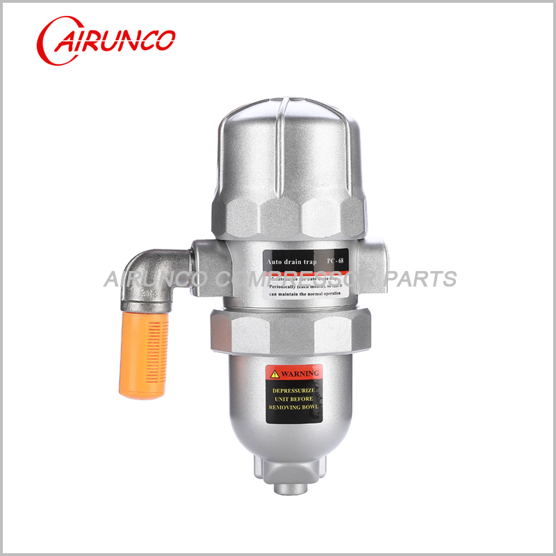 Automatic drain valve PC-68 have sliencer a key to clean air dryer