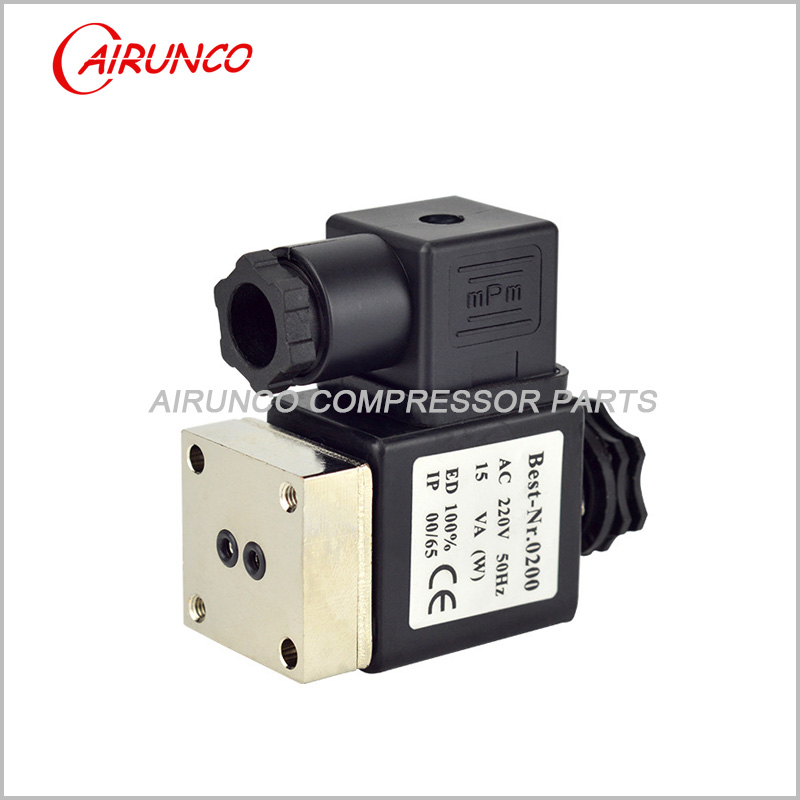 BURKERT normally closed solenoid valve 2-way apply to screw air compressor