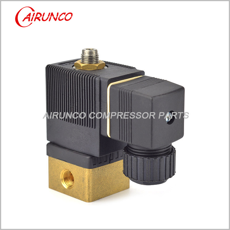 BURKERT normally closed solenoid valve AC220V  apply to screw air compressor