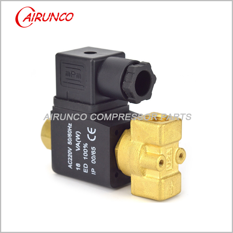 BURKERT normally open solenoid valve AC220V apply to screw air compressor