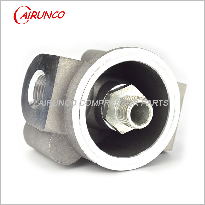 casting oil filter base YL-6 apply to W962 for screw air compressor