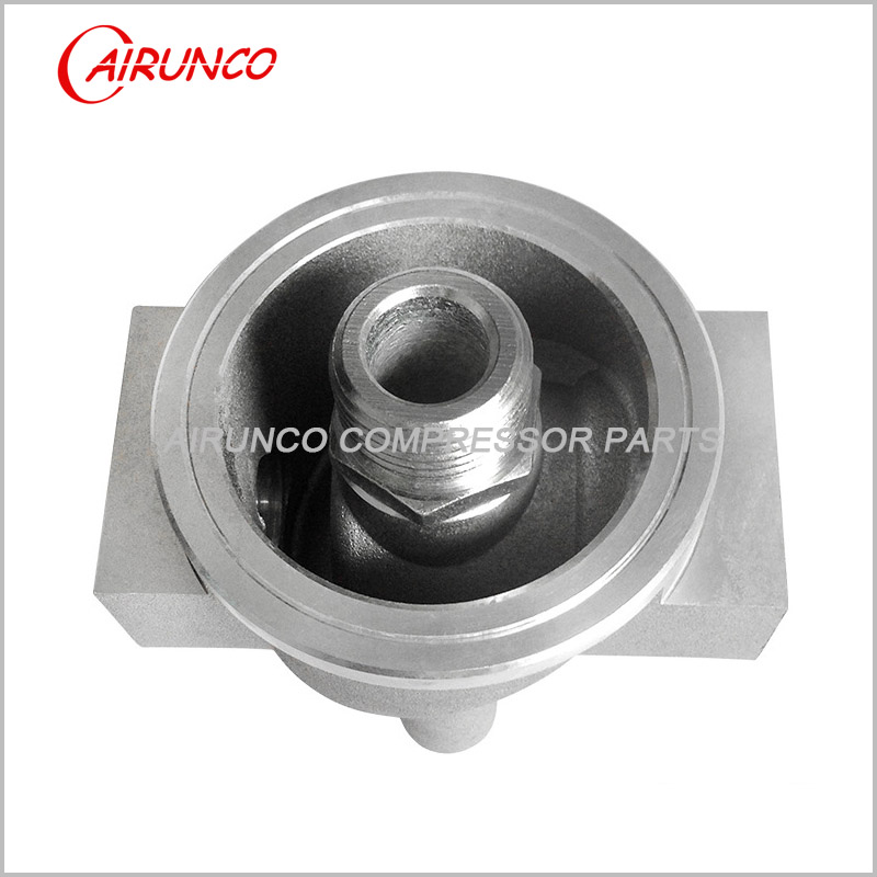 casting oil filter base YL-10 apply to W11102 and W13145 for screw air compressor
