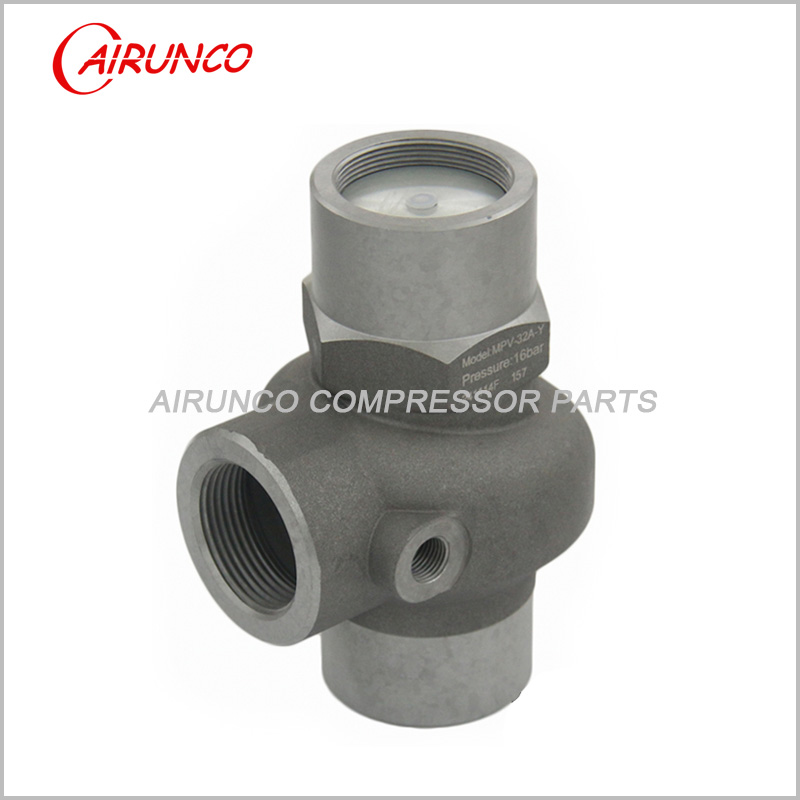 Minimum pressure valve MPV-32A apply to screw air compressor inlet G11/4