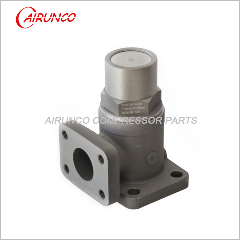 Minimum pressure valve MPV-50T apply to screw air compressor