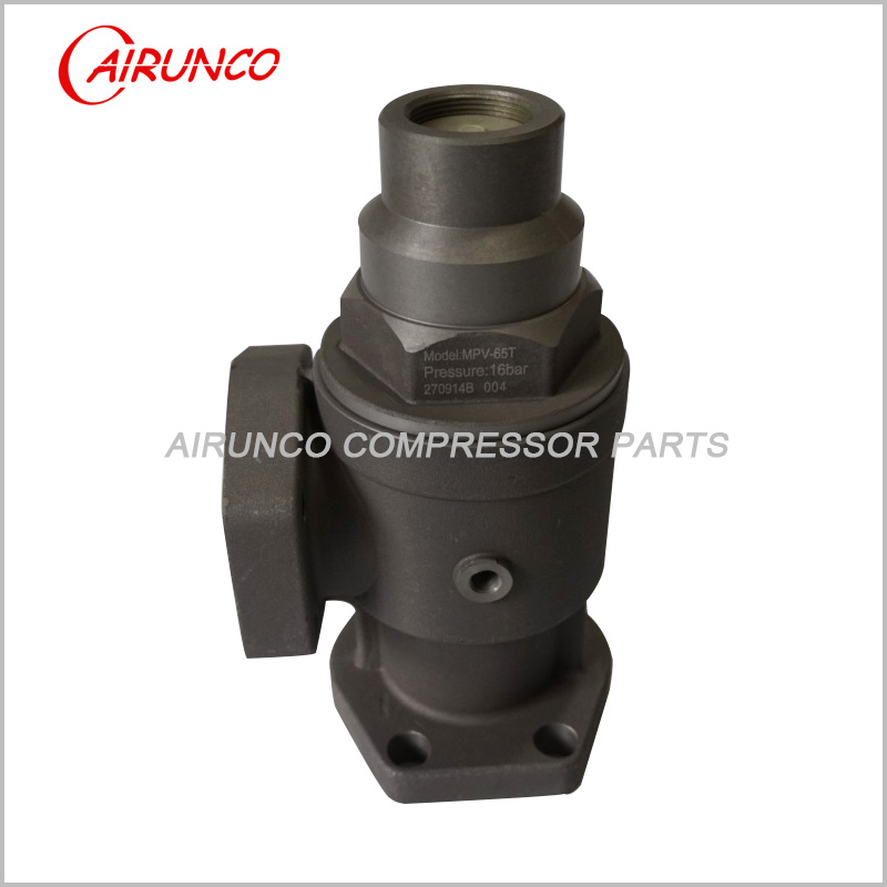 Minimum pressure valve MPV-65T apply to screw air compressor