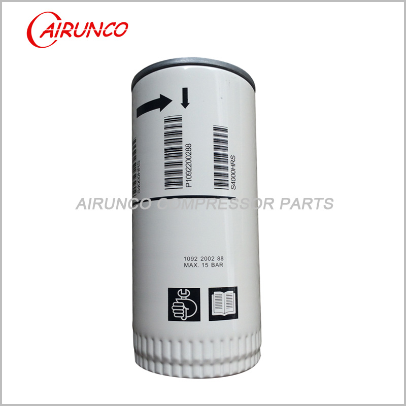 oil filter element replacement 1092200288 atlas copco air compressor