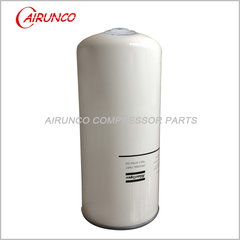 Atlas copco oil filter element genuine 1621875000 original air compressor parts