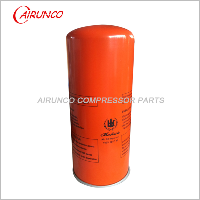 Atlas copco oil filter element genuine 1625165745 bolaite original parts