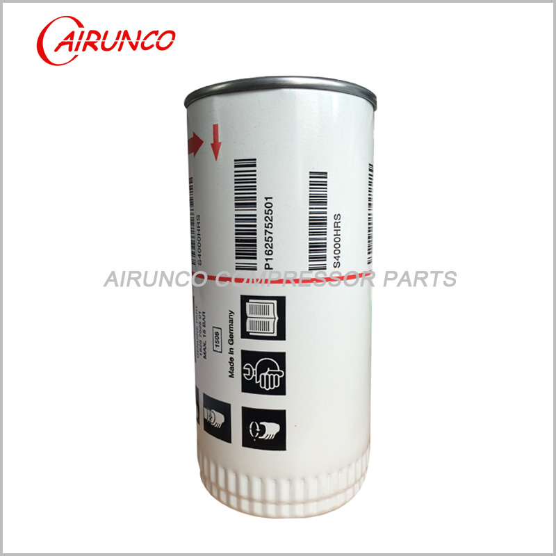 oil filter element genuine 1625752501 atlas copco original air compressor