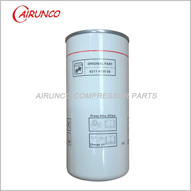 oil filter element LIUTECH 6211473550 genuine FUDA air compressor