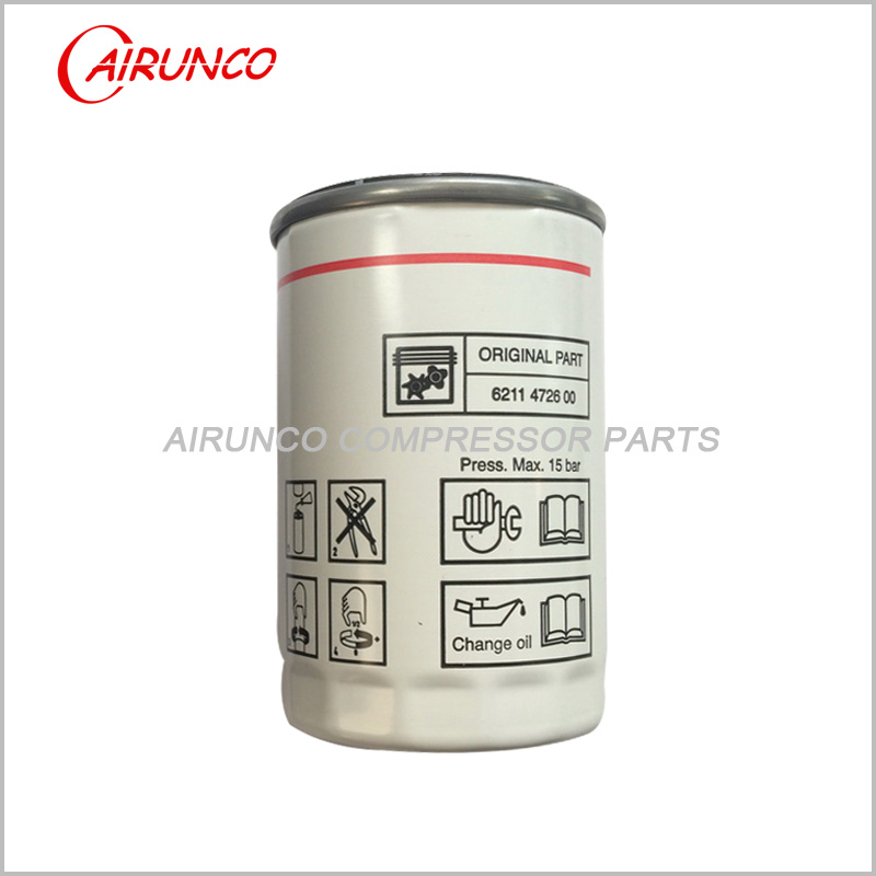 oil filter element genuine 6211472600 Liutech FUDA original air compressor parts