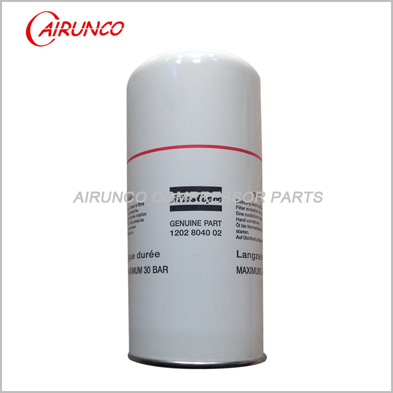 Atlas copco oil filter element 1625165640 replacement air compressor filters