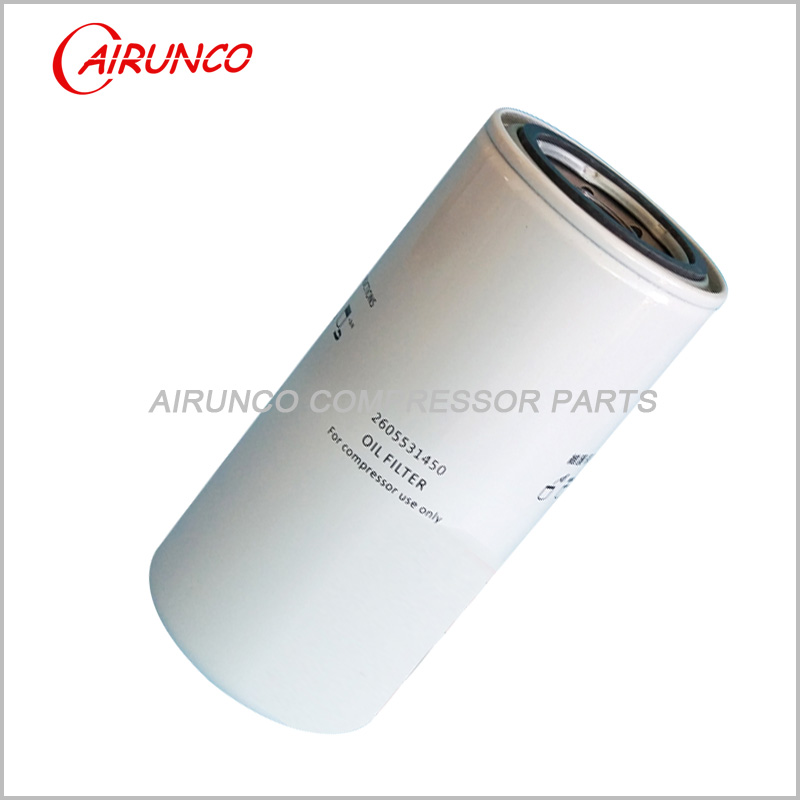 FUSHENG OIL FILTER ELEMENT 2605531450 replace air compressor filters