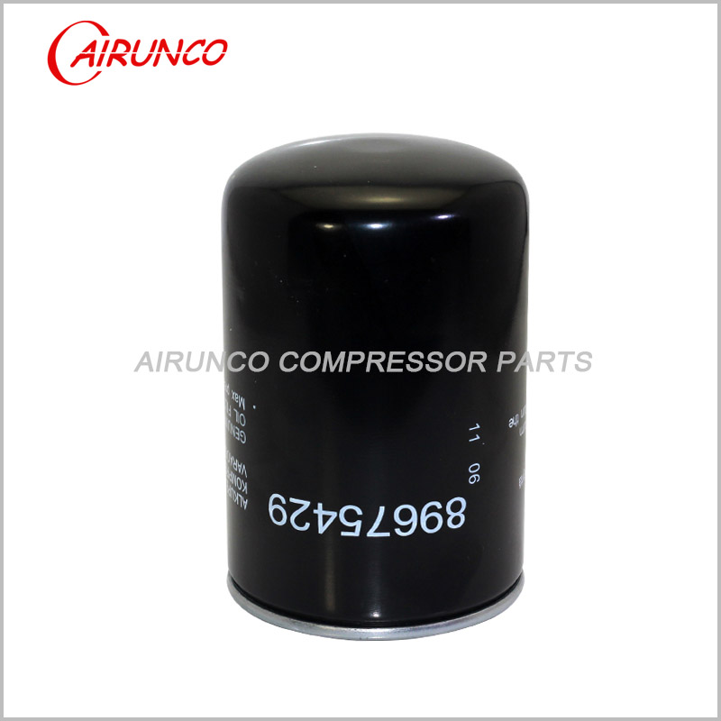 Spin oil filter element 89675429 Gardner Denver replace air compressor filters
