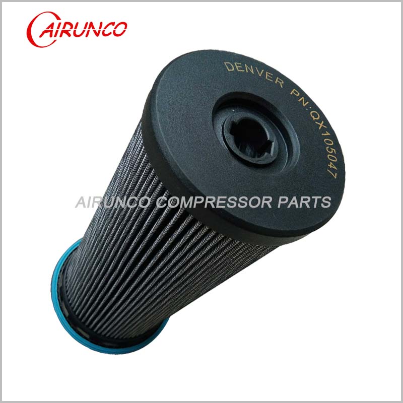 Spin oil filter element QX105047 Gardner Denver replace air compressor filters