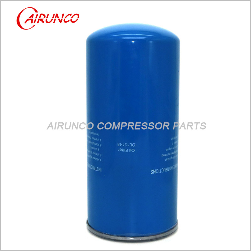 Spin oil filter element JAGUAR OL13145 blue replace air compressor filters