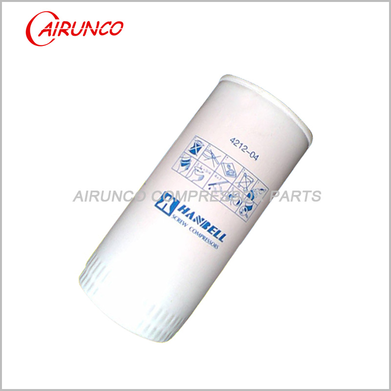 Hanbell oil filter element 4212-04 OEM air compressor filters
