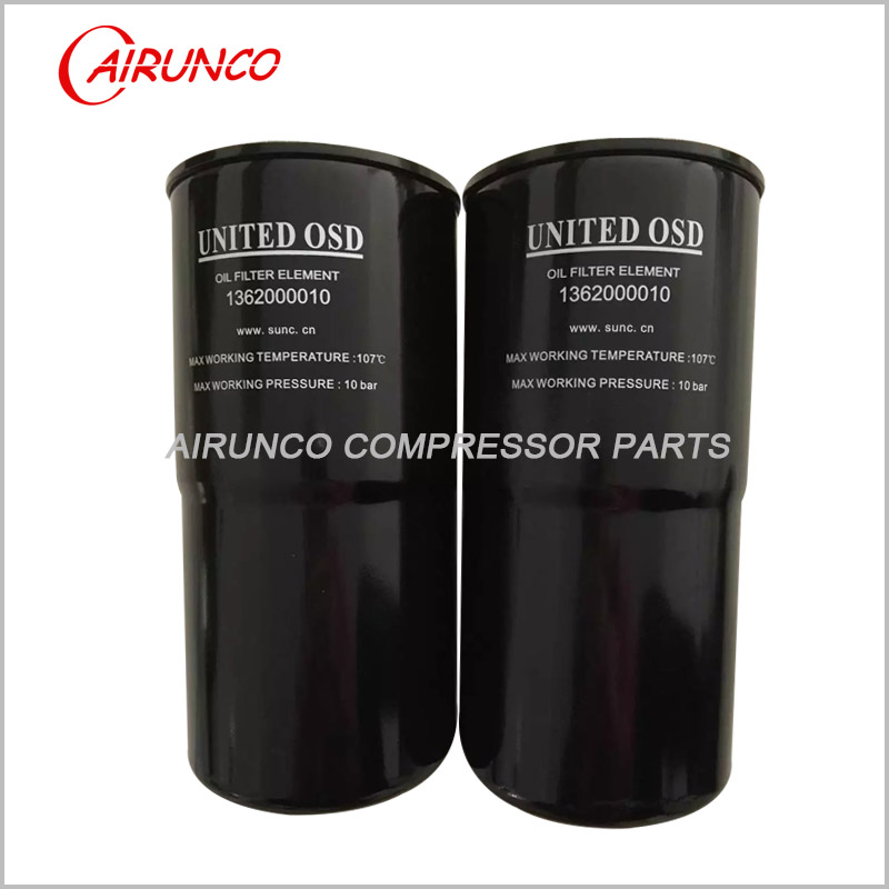 oil filter element 0220610001 UNITED OSD replacement air compressor filters