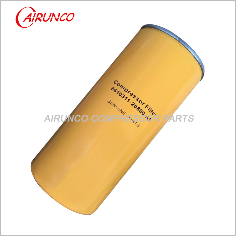 AEB37A/AED37A oil filter element 8610311-20800-A1