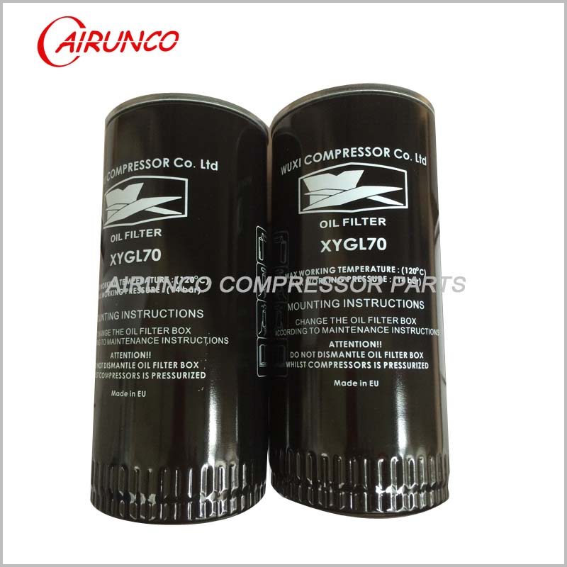 WUXI oil filter genuine parts WUXI XYGL70-WUXI XYGL100