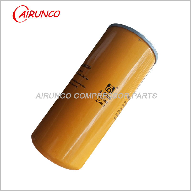 ZHIGAO oil filter element ZGW-1 air compressor parts
