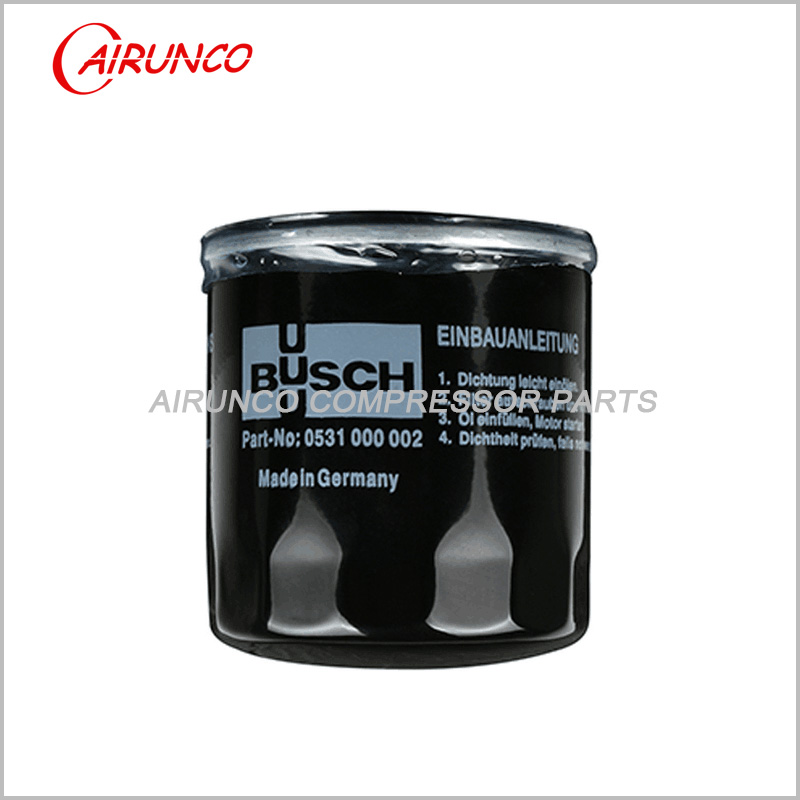 Busch vacuum pump 0531 000 002 oil filter 0531000002