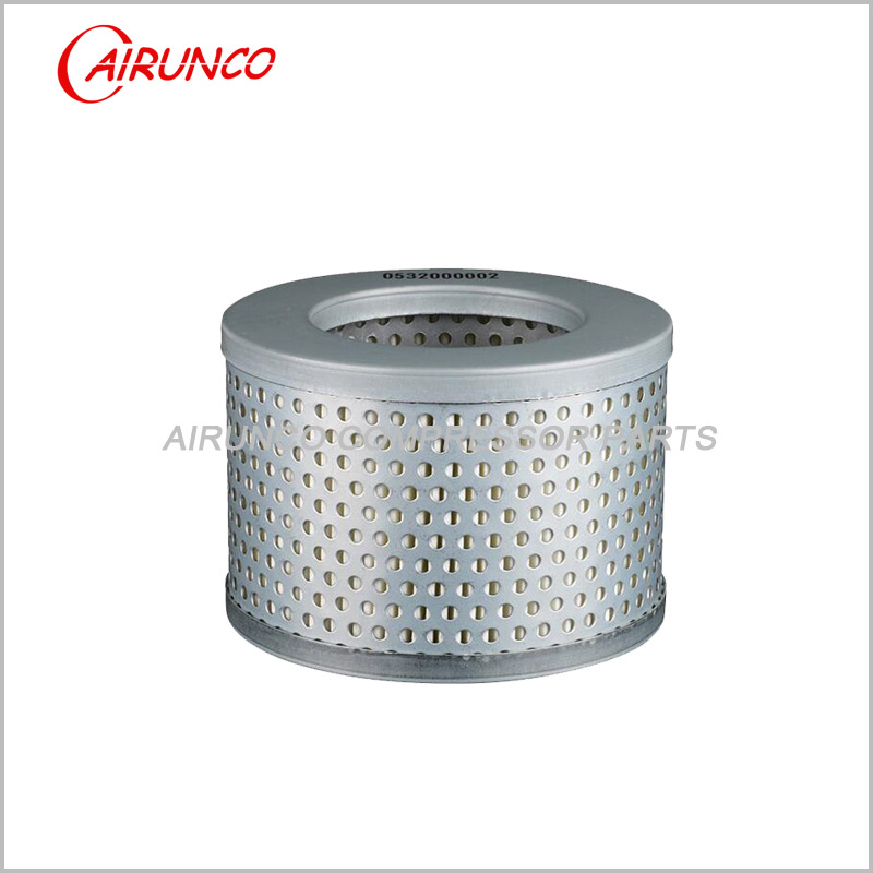 inlet air filter 0532 000 002 busch vacuum pump 0532000002