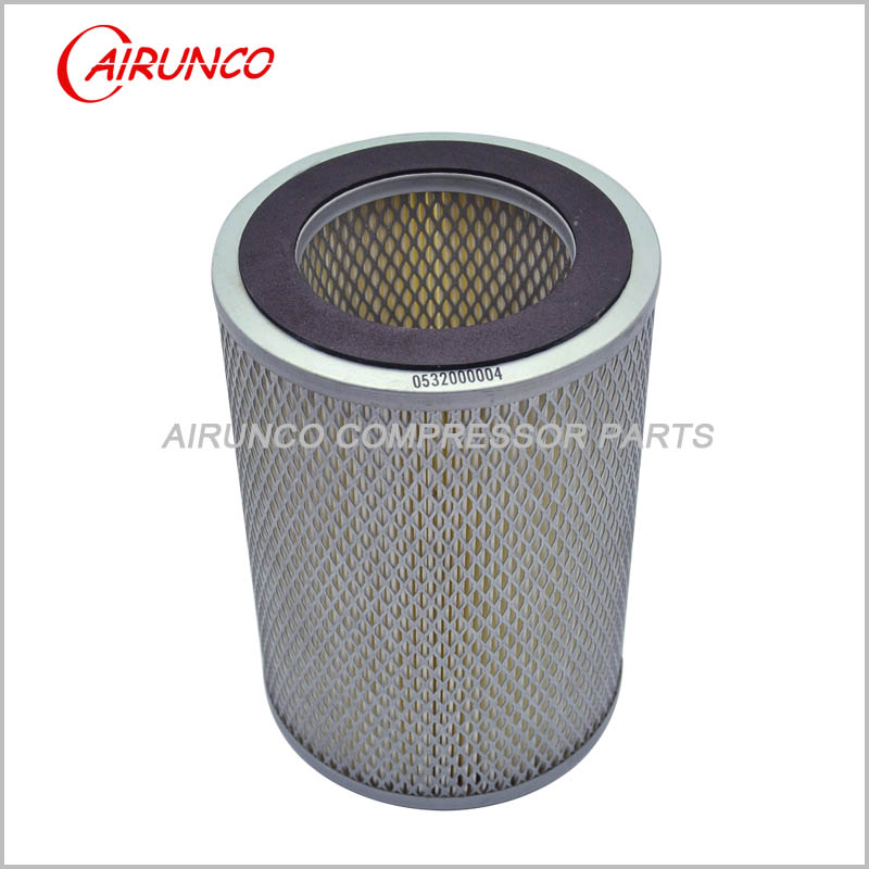 inlet air filter 0532 000 004 busch vacuum pump 0532000004