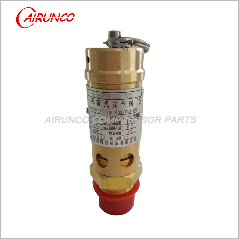 ingersoll rand safety valve 99293235 relief valve air compressor valve