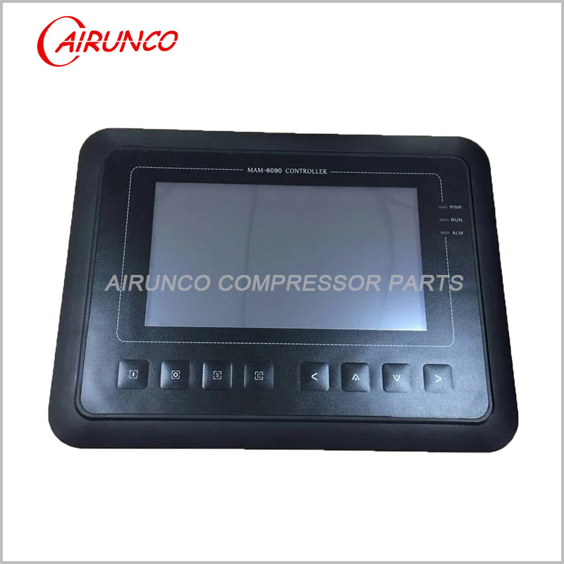 Screw air compressor controller MAM-6090 touch screen integrated