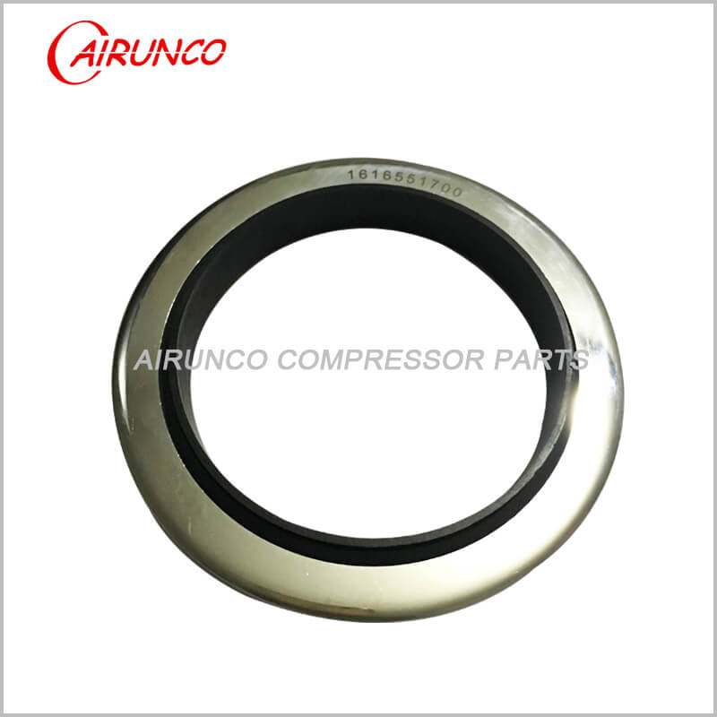 air compressor spare parts seal kit 1616551700 oil seal shaft sleeve appy to atlas copco