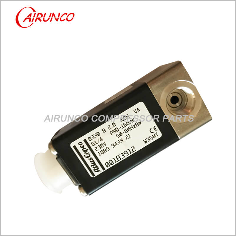 atlas copco genuine air compressor parts solenoid valve 1089943921 original parts