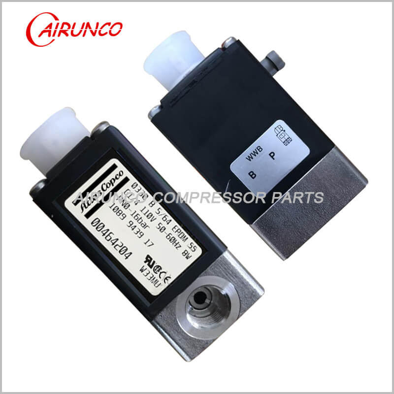 solenoid valve oilless 120V 1089943917 apply to atlas copco spare parts