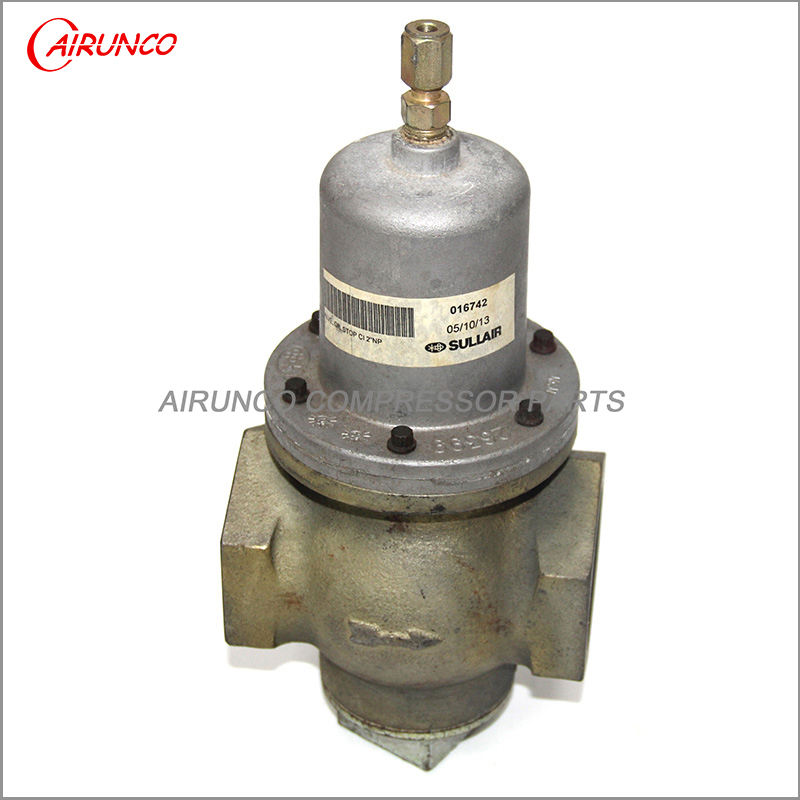 air compressed oil stop valve 016742 oil cut-off vavle