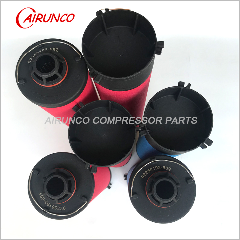 FITLER ELEMENT 02250193-591 for air compressor parts line filter 02250193-579