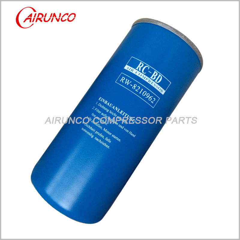 oil filter RW-8210962 use for screw air compressor