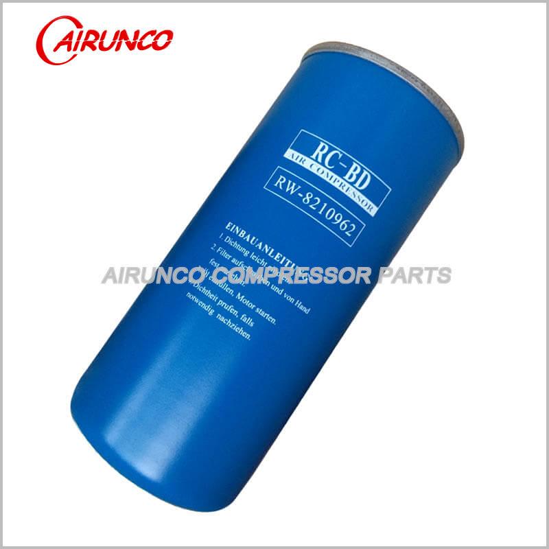 oil filter RW-8210962 use for screw air compressor