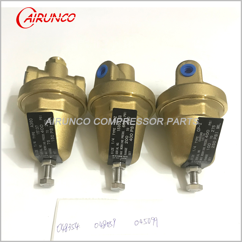 SL 048059 regulating valve 048354 adjust valve 045099 air compressor accessories