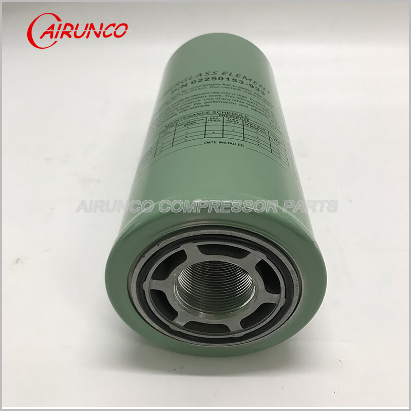 02250153-933 Oil Coolant cartridge element Filter for SL Air Compressor replacement Part 