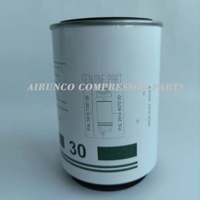 air compressor filters 1615739700-2914807000 oil filter element