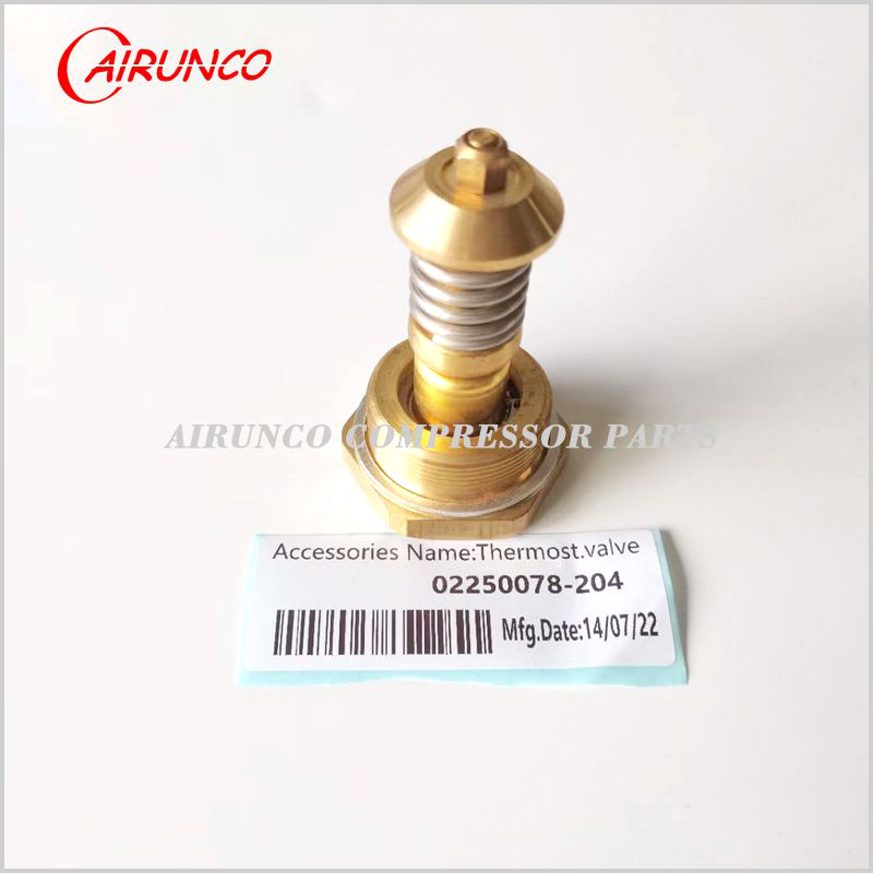 air compressor thermastat valve 02250078-204 compressor spare parts