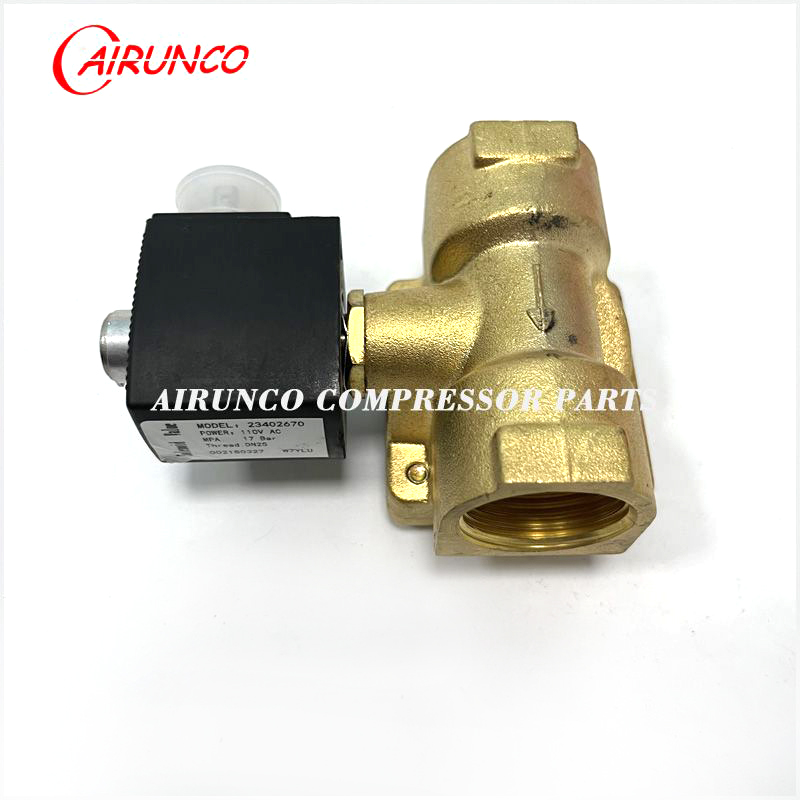 Solenoid Valve 23402670 air compressor spare parts