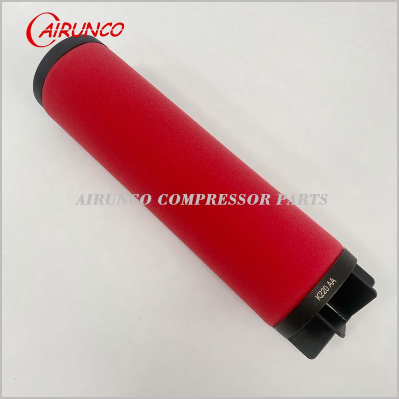air compressor filter element K220AA replacement Domnick Hunter coalescing filter