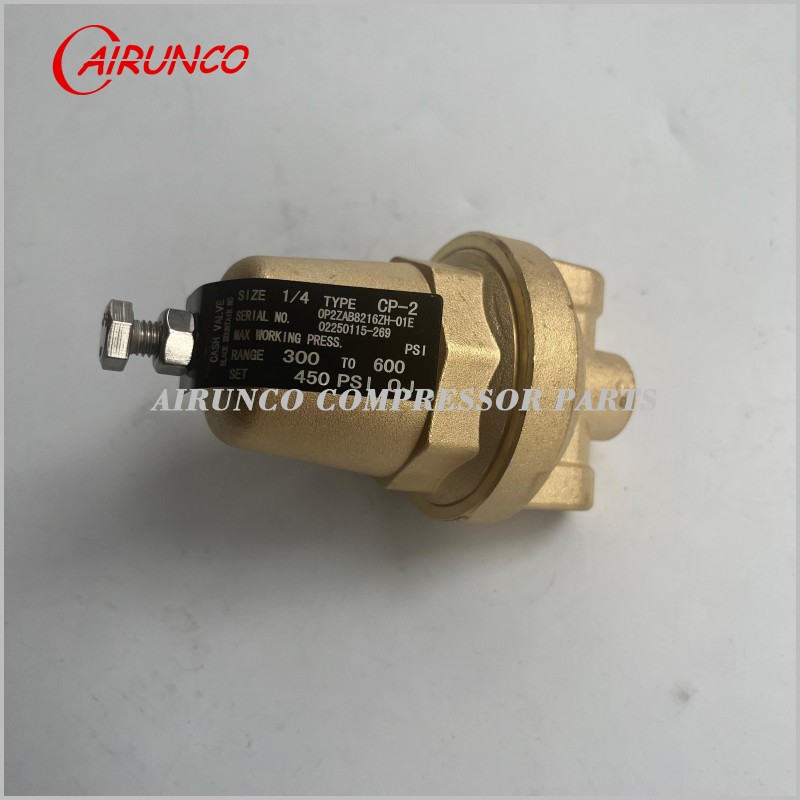 air compressor spare parts pressure regulating valve 02250115-269 Pressure control valve Pressure-adjusting valve