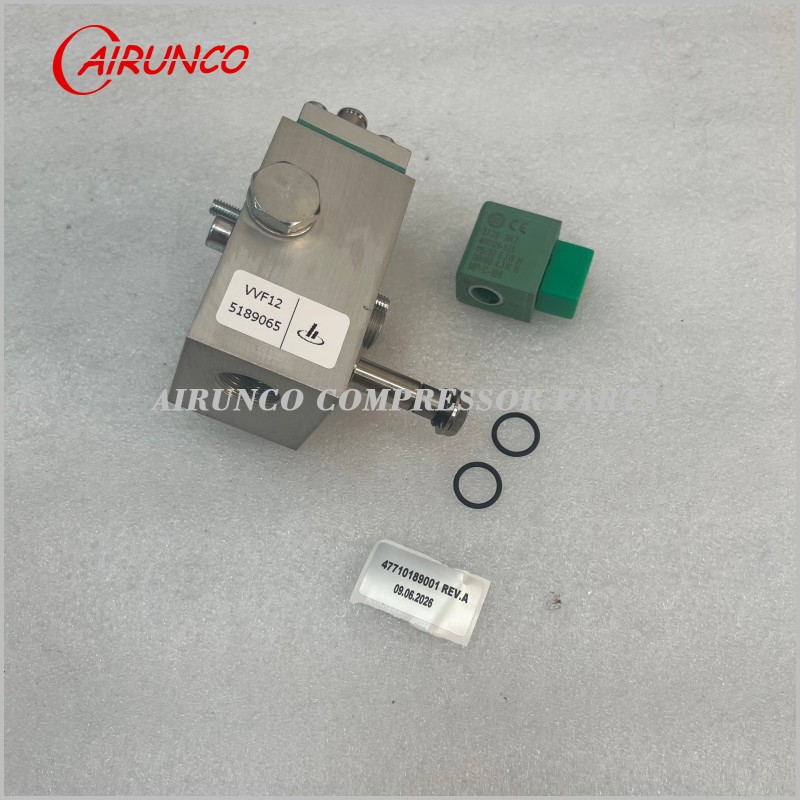 Air compressor parts blow off valve 47710189001 solenoid valve assembly Unloader Valve Kit Vent Valve Assembly