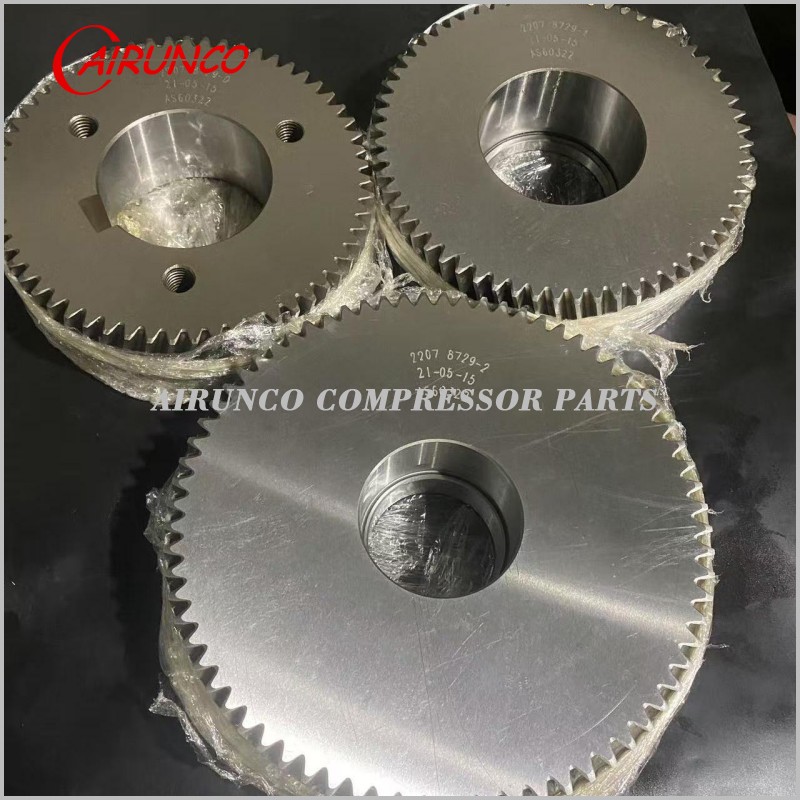 Air compressor parts wheel gear 22078729 driven gear bull gear helical gear transmission gear assembly