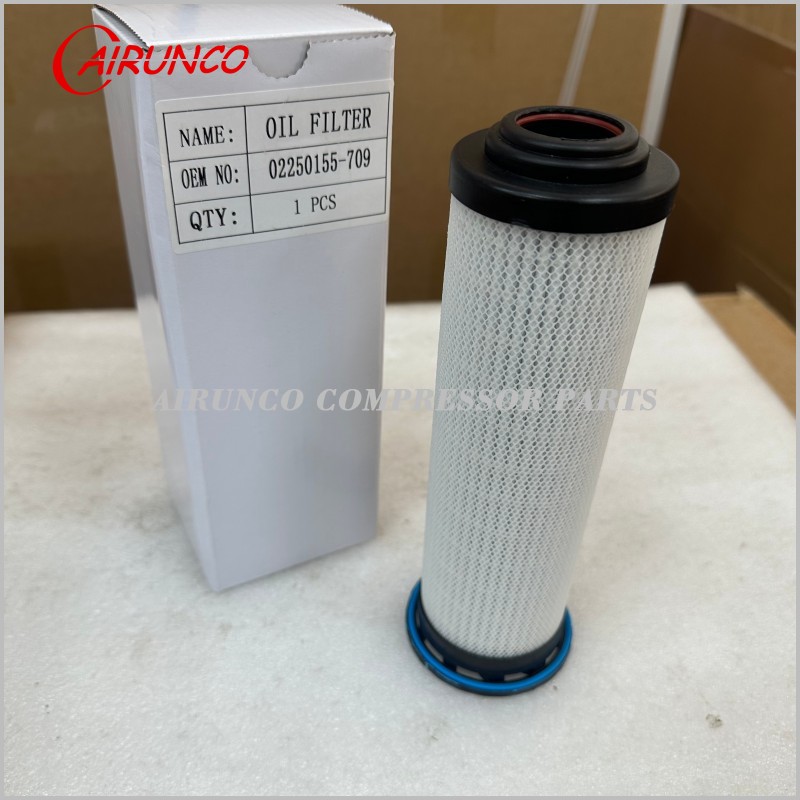 Air comoressor filter oil filter 02250155-709 oil cartridge filter lube filter spin-on oil filter Air comoressor filter oil filter 02250155-709 oil cartridge filter lube filter spin-on oil filter